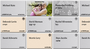Yahrzeit Wall Plaques