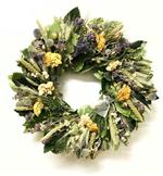 Herb Wreath with Thyme filled sachet eCondolence 600x648