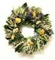 Herb Wreath with Thyme filled sachet eCondolence 600x648