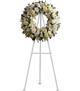 Sympathy Flowers - Wreaths - Serenity Sympathy Wreath