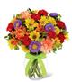 Sympathy Flowers - Elegant Vases - Sunkissed Condolence Bouquet